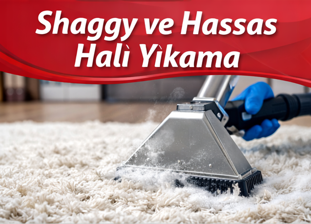 Shaggy ve Hassas Halı Yıkama